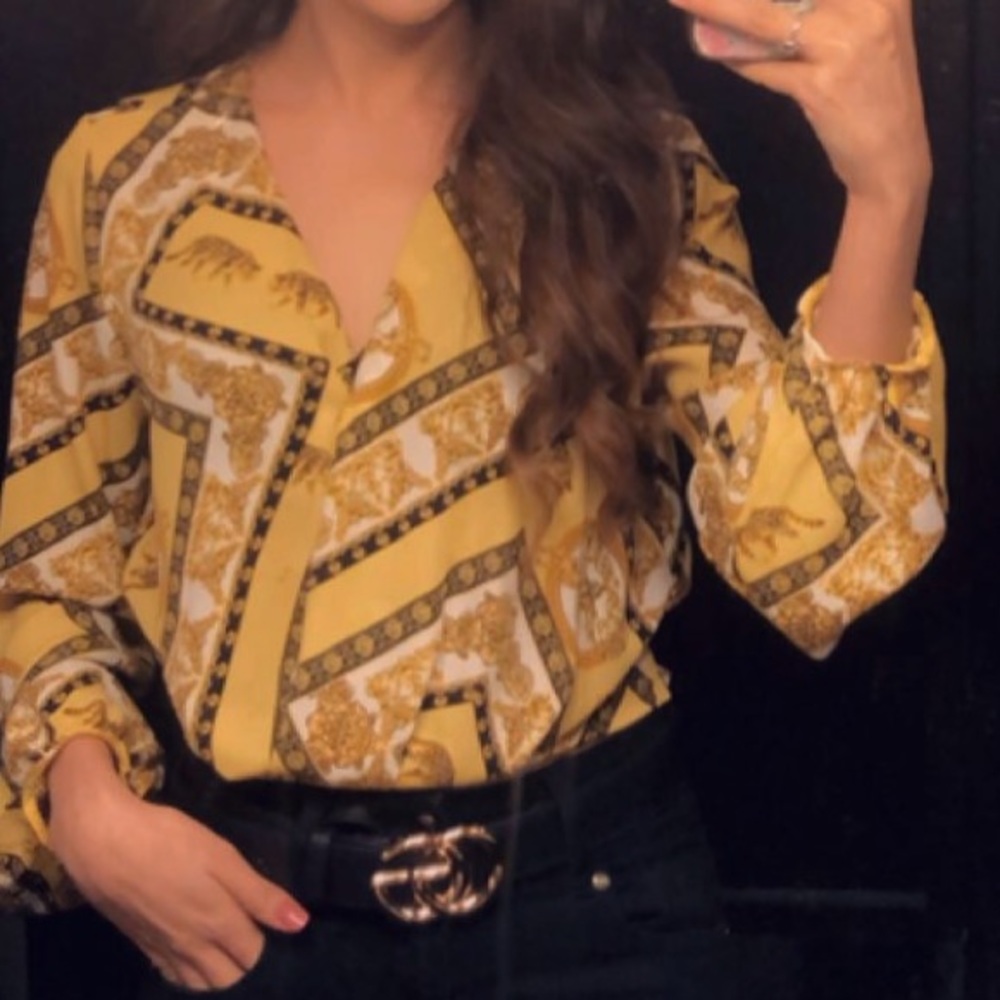 Long sleeve blouse
